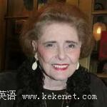 Patricia Neal at the opening night performance of 